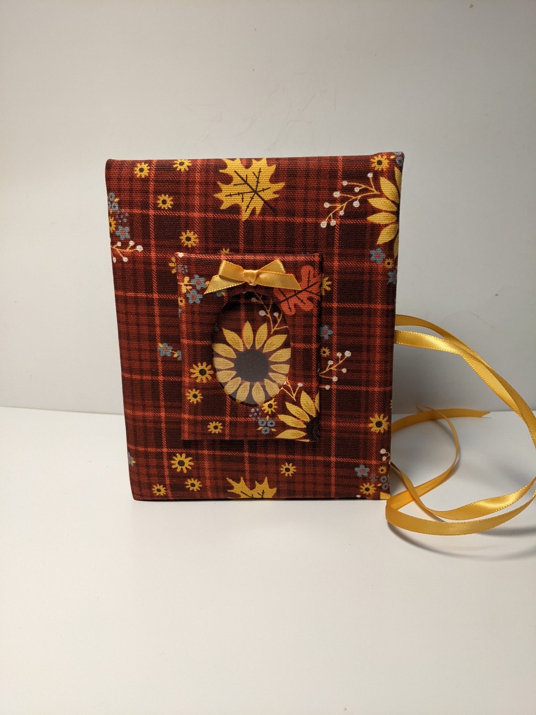 Custom Photo Album Flower Photo Album Sunflower Photo Album Etsy