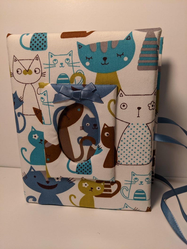 Custom Kitten Photo Album Holds 100 4x6 Photos Handmade Etsy