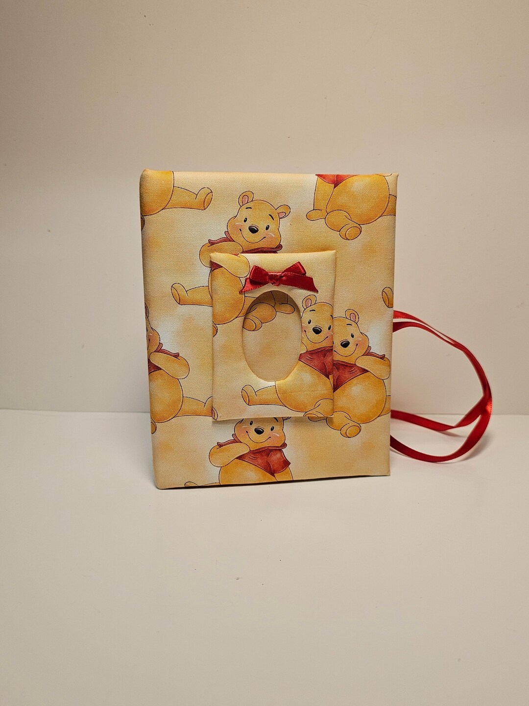 New!!! Winnie the Pooh Photo Album in Yellow and Red - Perfect