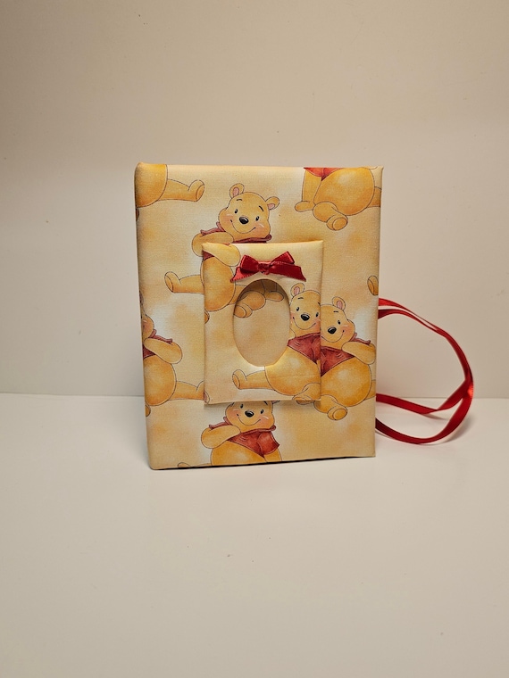 New!!! Winnie the Pooh Photo Album in Yellow and Red - Perfect