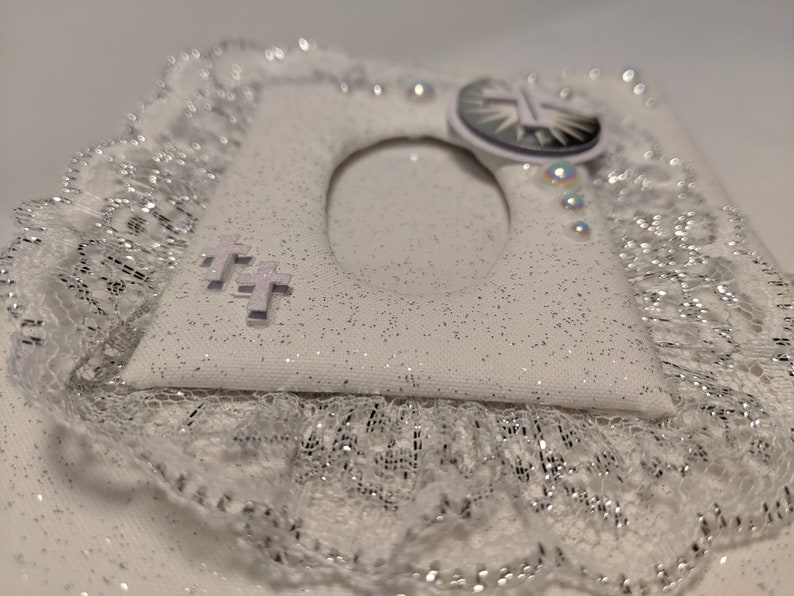 Confirmation Custom Photo Album Communion Handmade Holds 100 4x6 Photos Great Gift
