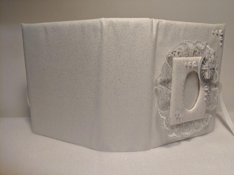 Confirmation Custom Photo Album Communion Handmade Holds 100 4x6 Photos Great Gift