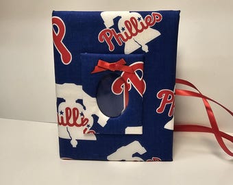 Album photo de baseball - Album photo des Phillies - Album personnalisé fait main - Contient 100 photos 4 x 6