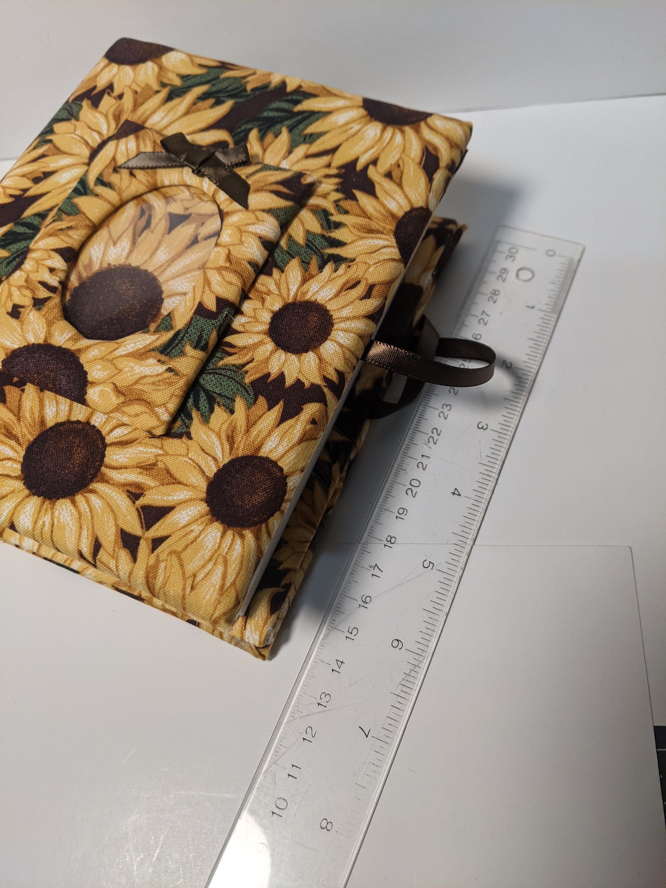 Custom Photo Album Flower Photo Album Sunflower Photo Album Etsy