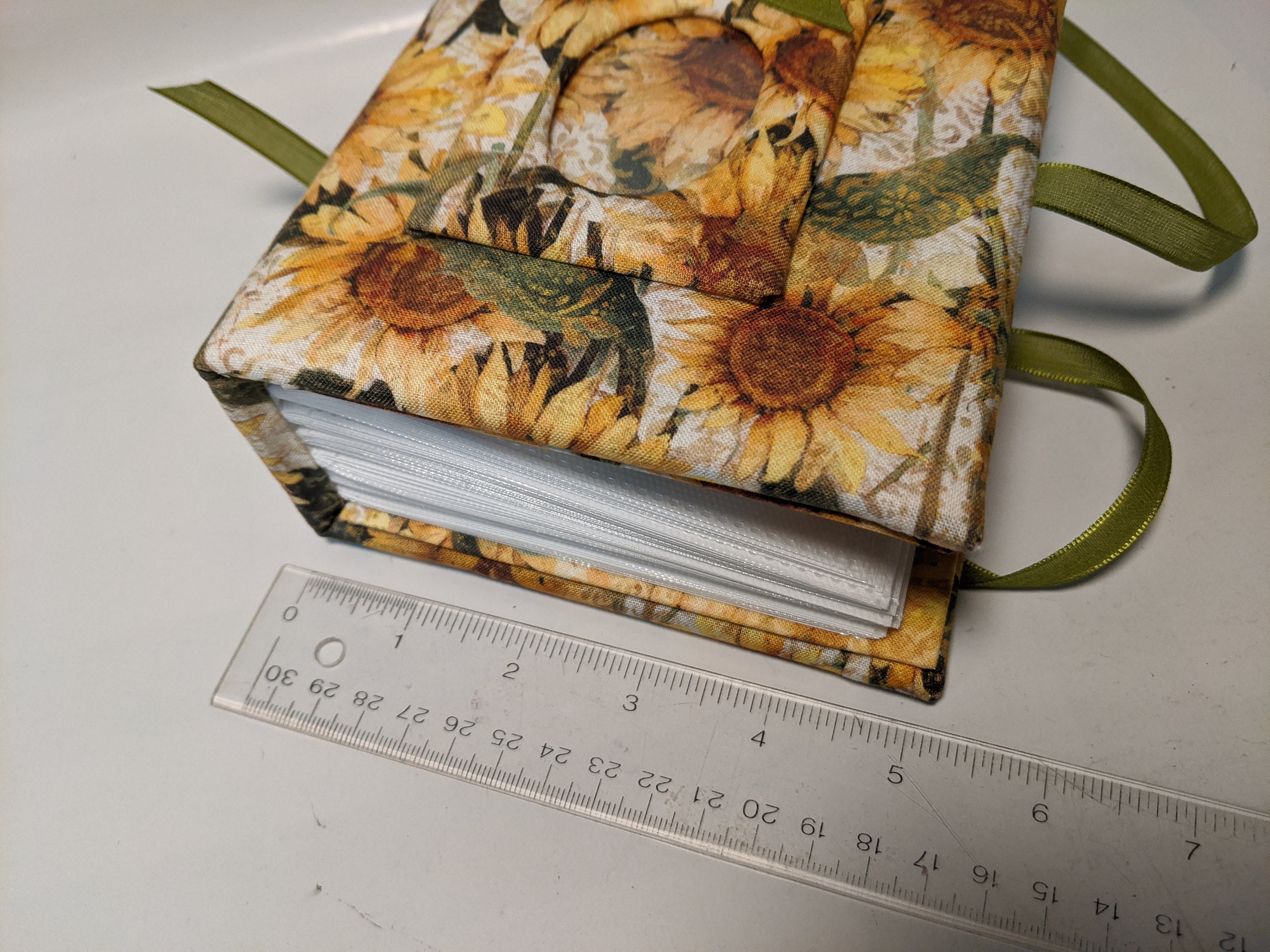 Custom Photo Album Flower Photo Album Sunflower Photo Album Etsy