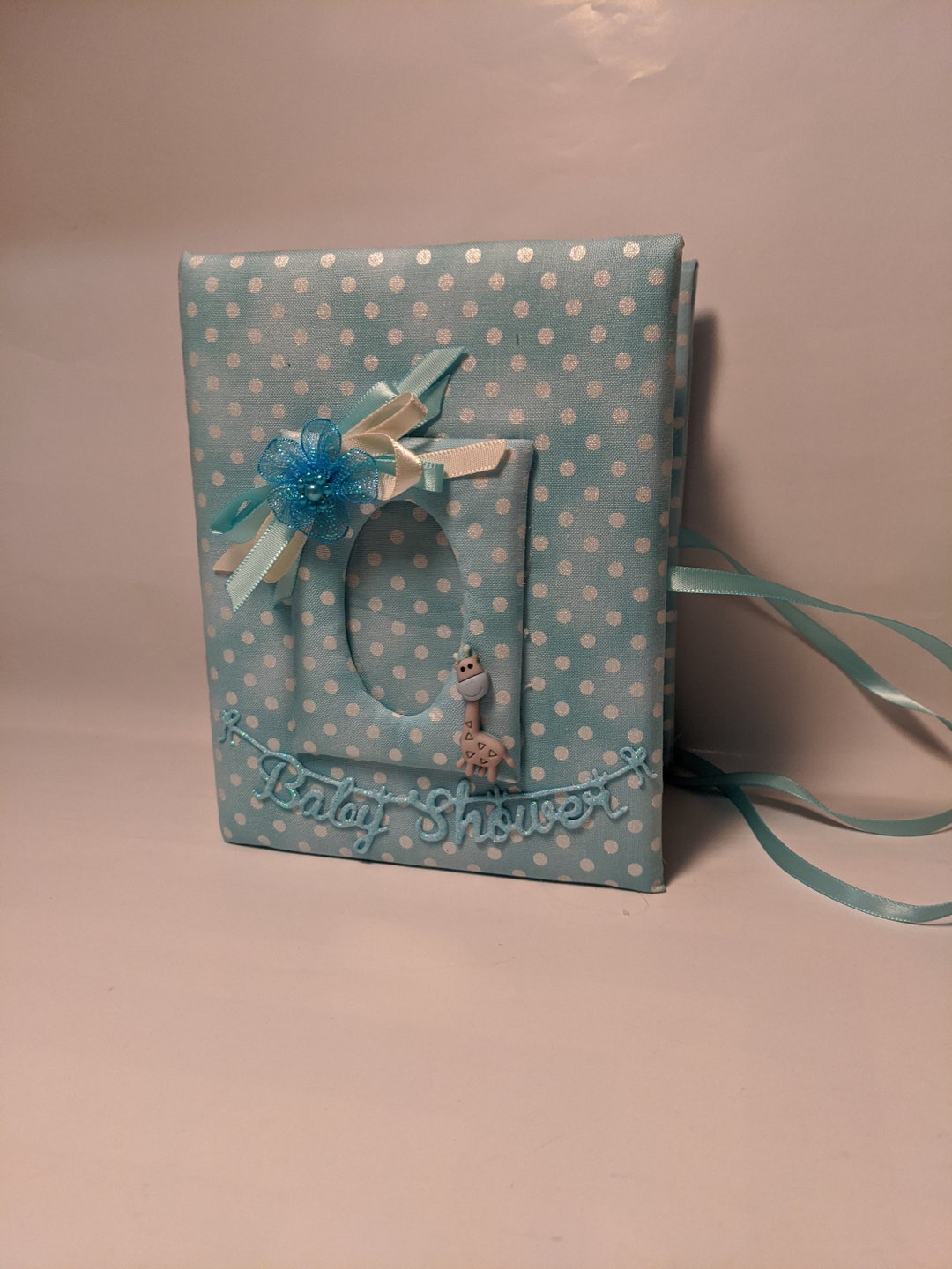 Personalized Baby Shower Photo Album for Baby Boy Perfect Etsy