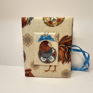 Custom Country Chicken Photo Album or Recipe Book - Holds 100 4x6 Photos - Personalize!