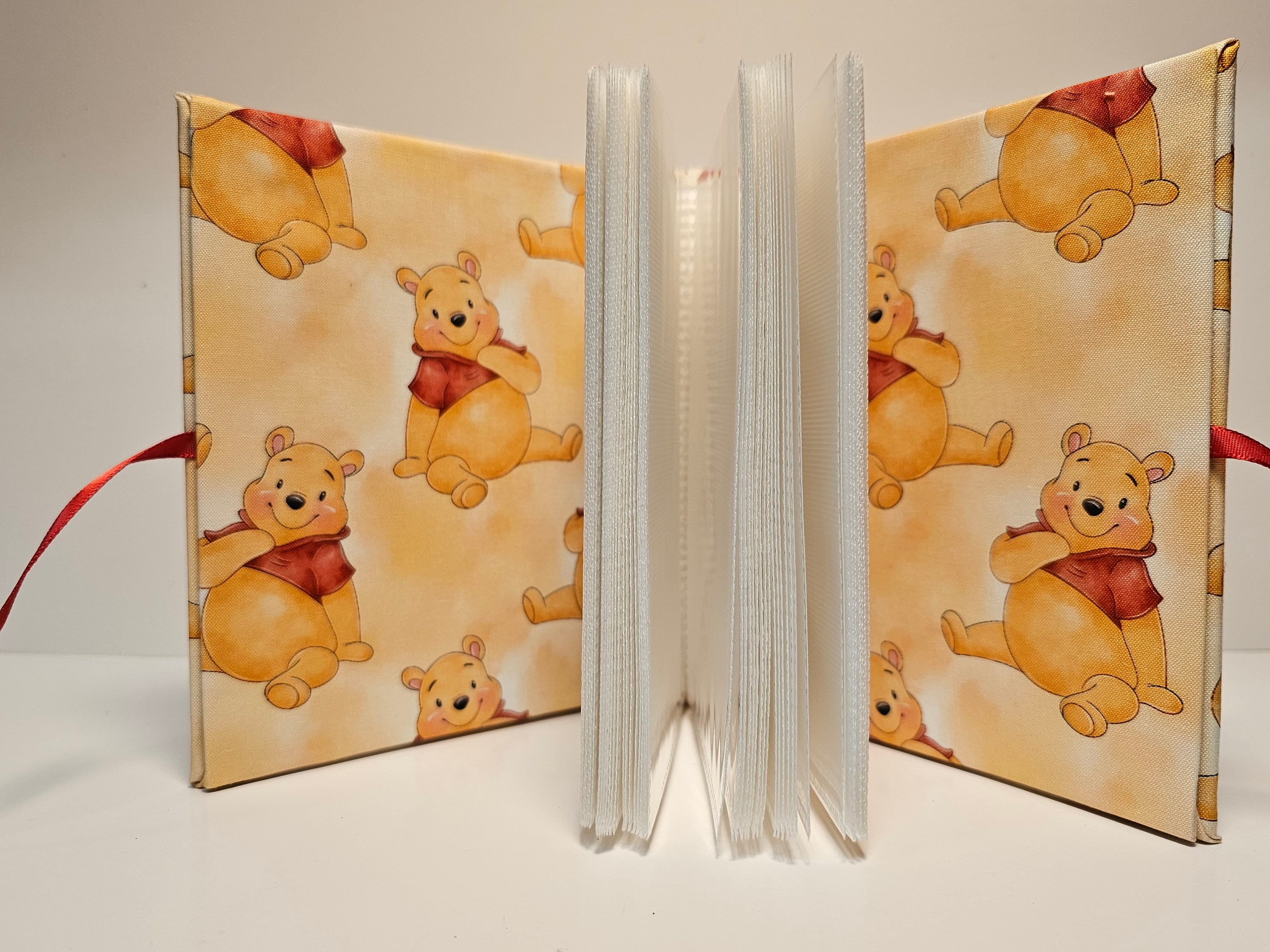 New!!! Winnie the Pooh Photo Album in Yellow and Red - Perfect