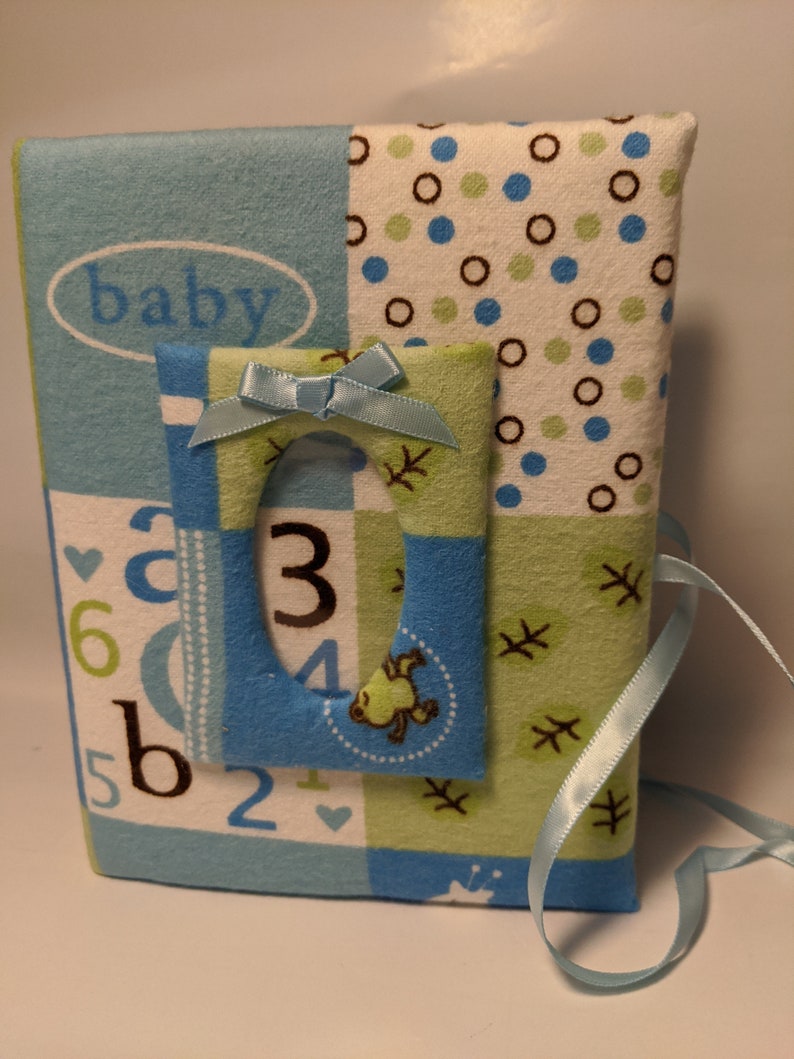 Baby Boy Photo Album Personalized Baby Album Holds 100 4x6 Etsy