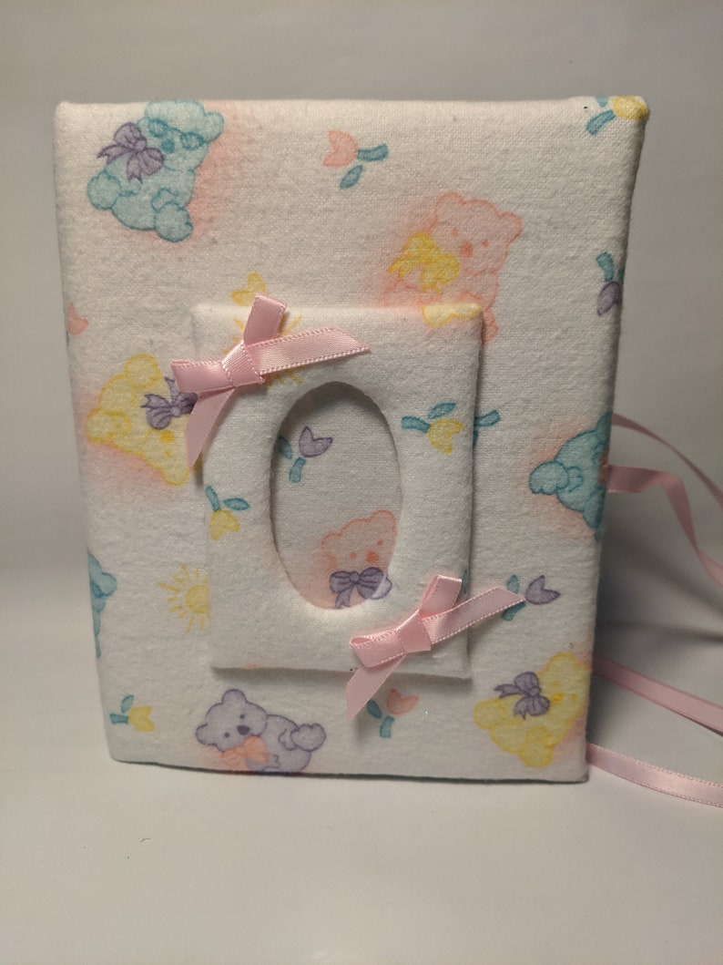Baby Girl Photo Album Holds 100 4x6 Photos Handmade Etsy