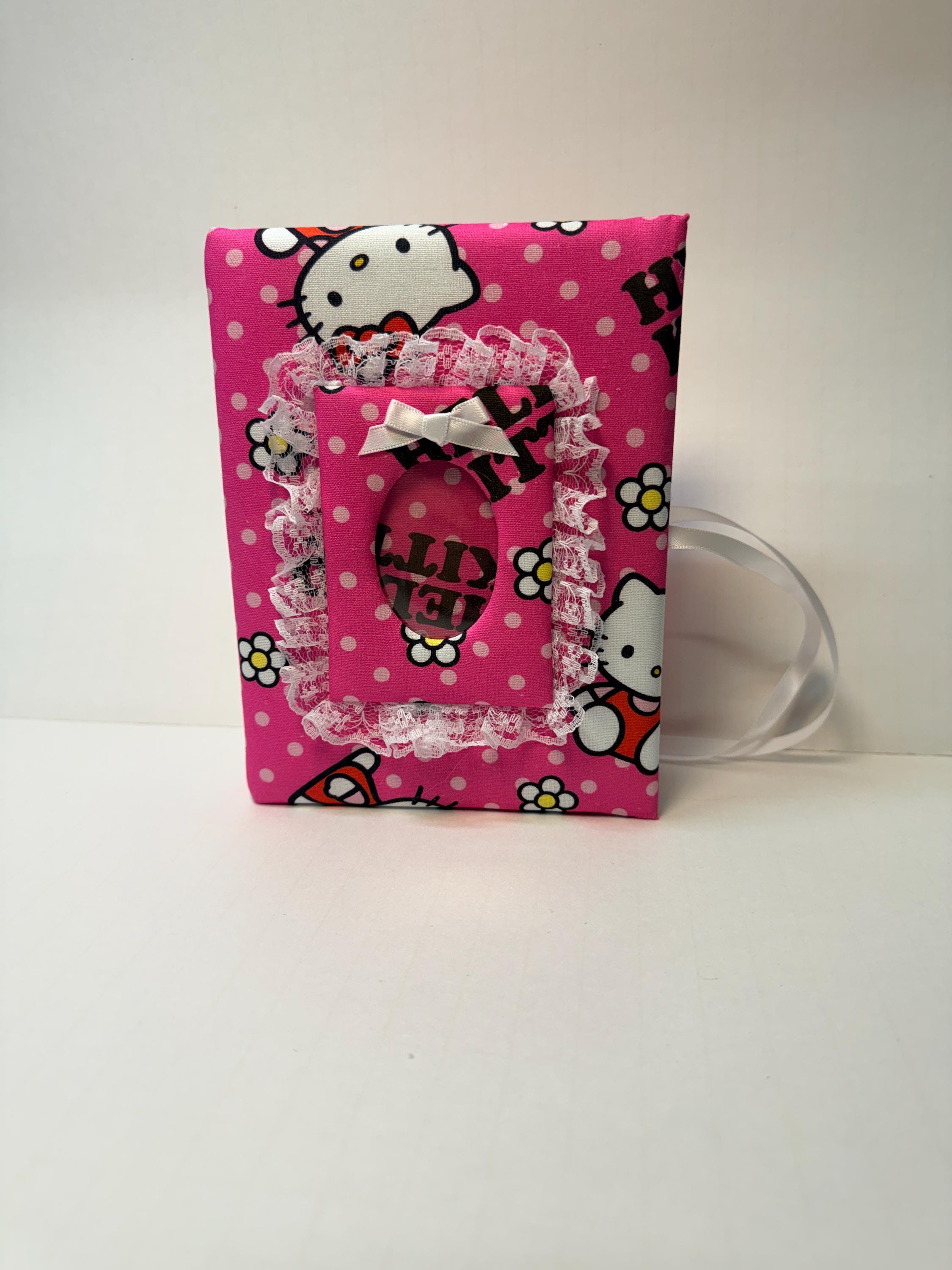 Custom Hello Kitty Photo Album: Handmade Keepsake, Holds 100 4x6