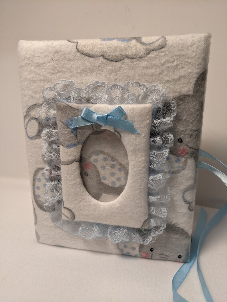 Baby Elephant Photo Album Boy Photo Album Holds 100 4x6 Etsy
