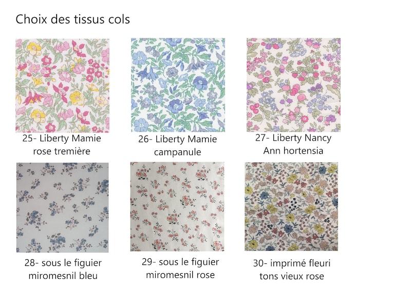 Liberty baby blouse , 36 fabric possibilities image 9