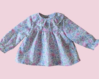 Blusa baby Liberty, 40 possibilità di tessuto