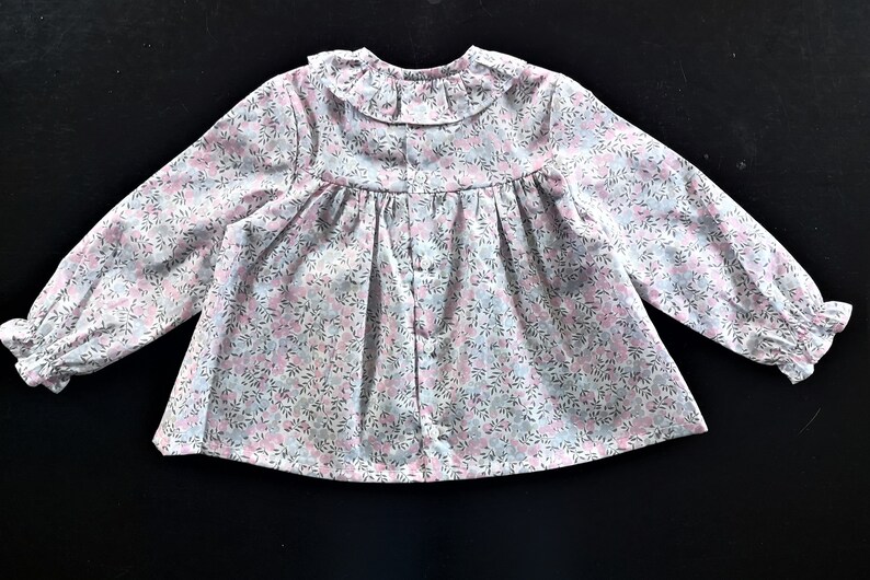 Blouse Liberty bébé , 36 possibilités de tissus image 3