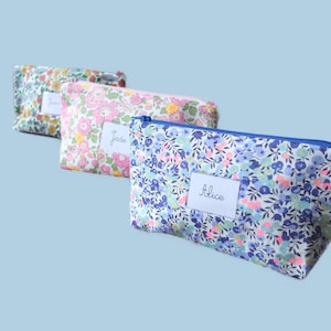 Trousses d'école en Liberty, trousse à crayons en Liberty, 40 possibilités de tissus