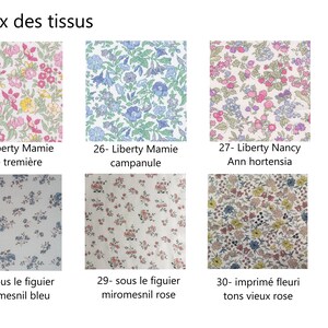 Puede incluir: Una selecci&oacute;n de seis estampados de tela floral diferentes. Los estampados presentan una variedad de colores y patrones, incluyendo rosa, azul, amarillo y verde. Las telas son todas de algod&oacute;n y son adecuadas para una variedad de proyectos de costura.