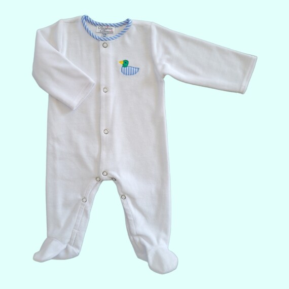 Pyjama velours bébé ouverture devant new arrivals