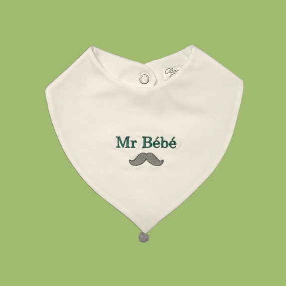 Babero bandana bebé personalizado