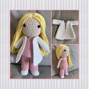 Amigurumi Healthcare Worker - Tutorial PDF file (English/Português)