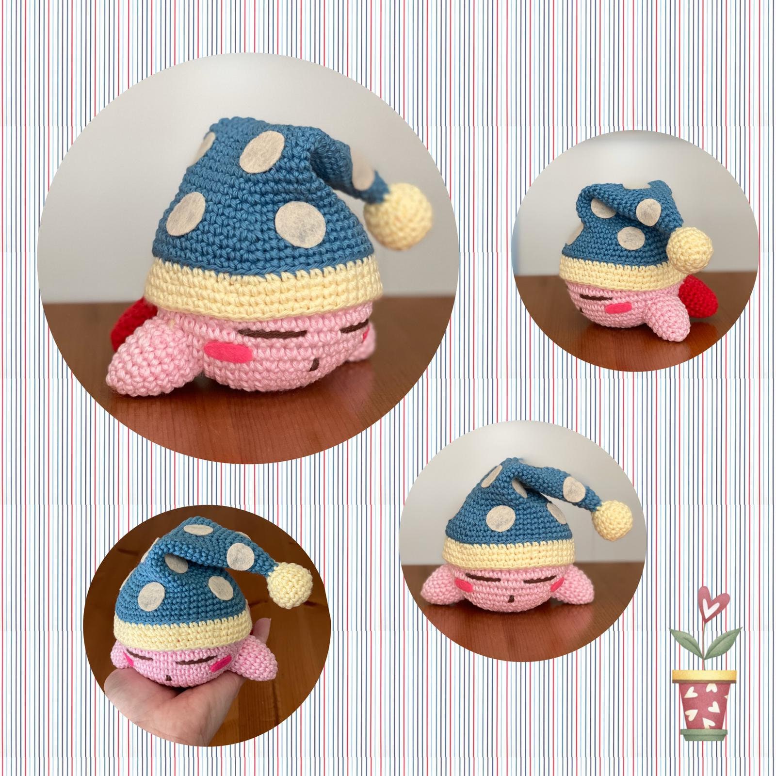 Amigurumi Pattern/ Crochet Pattern Kirby Set Sleep Kirby / | Etsy