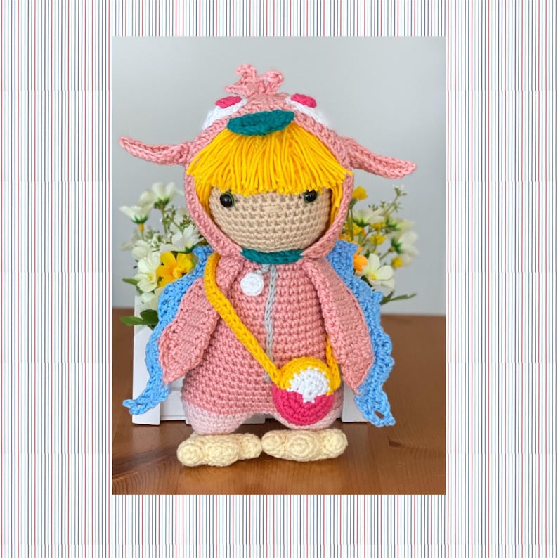 EnglishPortugu\u00eas Amigurumi Pattern Crochet Pattern Little Birdie Sia Tutorial PDF file