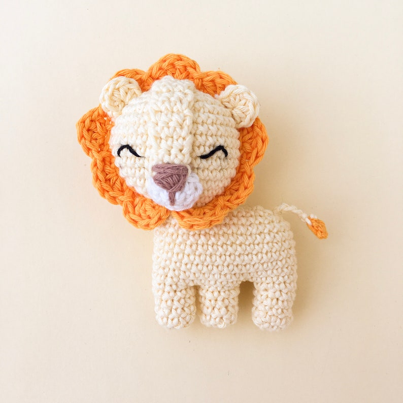de, en H\u00e4kelanleitung Amigurumi Leo L\u00f6we