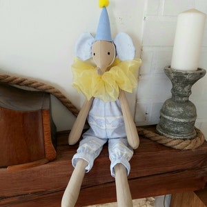 Elephant 50 cm , handmade toy,  circus toy,  Vintage style,  kids room decoration,  gift,  Eco Toys,