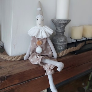 Clown,  Pierrot,  circus doll,  circus,  gift,  Home decoration, handmade clown