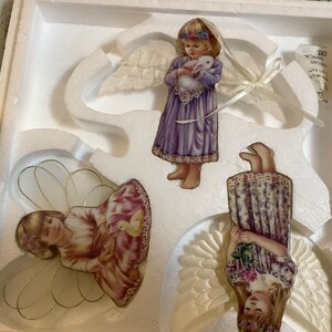 4th set of Heavens Little Angels collection by Bradford Exchange. With Certificate of Authenticity image 1