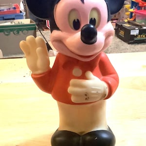 Vintage rubber Mickey Mouse