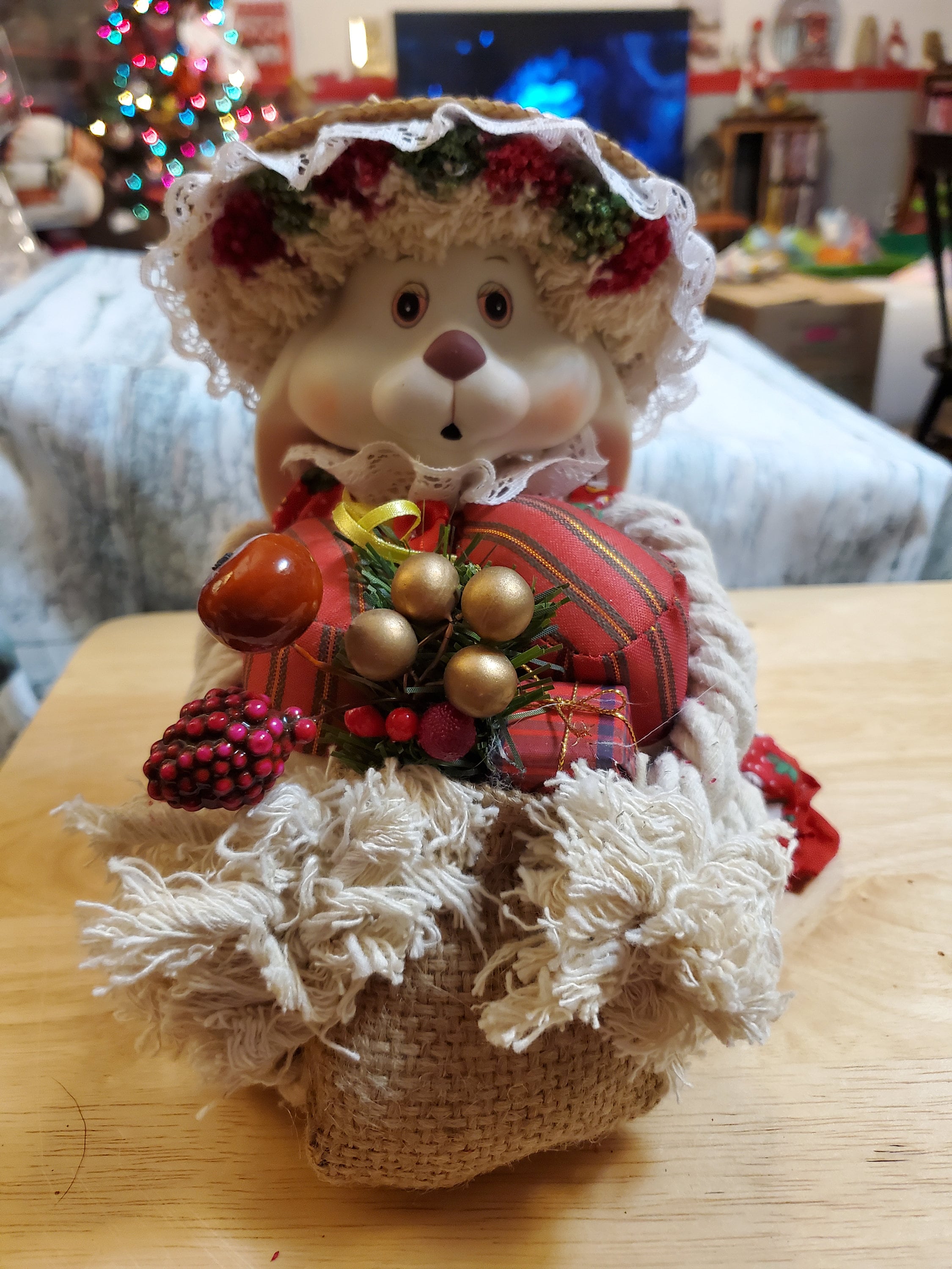 Flossie Christmas Around the World Christmas Bunny