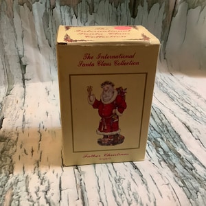 New in Box Father Christmas England The International Santa Claus