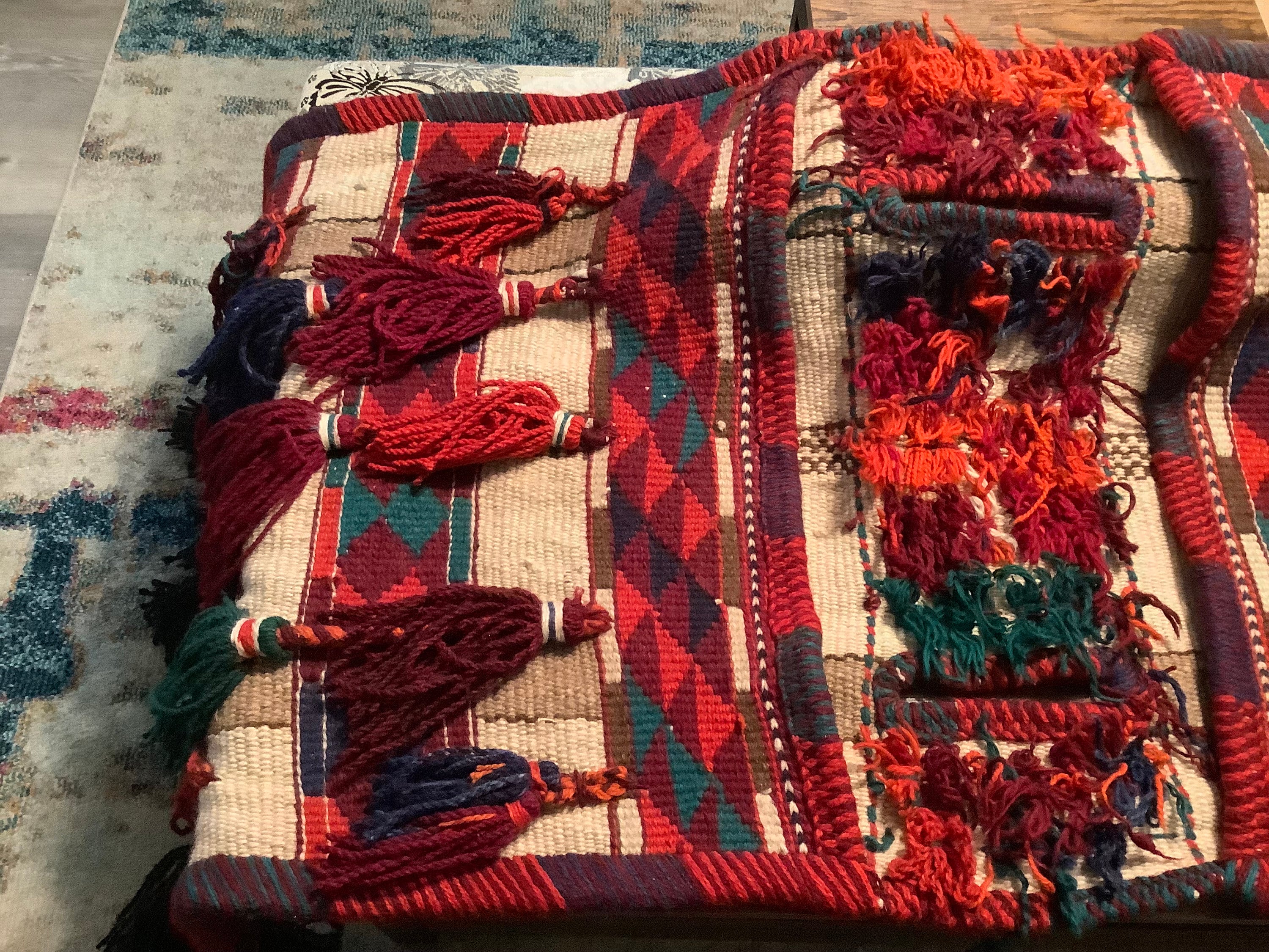 Vintage saddle blanket sale
