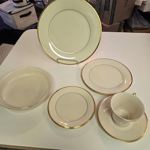 Lenox Gold Trim Bowl - Etsy