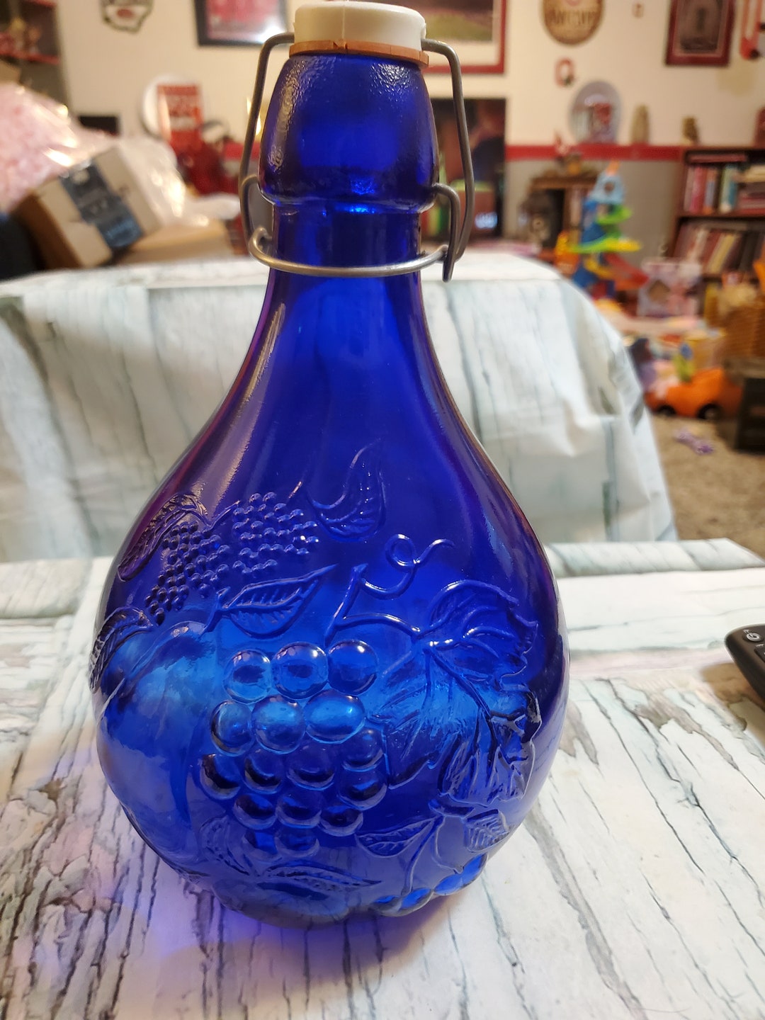 Casadis Milano Cobalt Jus De Fruits Fruit Juice Jug Etsy