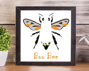 Boo Bee, cita imprimible, arte de pared imprimible, decoración del hogar imprimible, descarga instantánea, descarga digital, motivacional, divertida