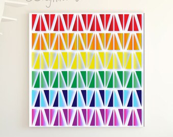 DESPUÉS DE LA TORMENTA, arcoíris, arte de pared imprimible, decoración del hogar imprimible, descarga instantánea, descarga digital, gran formato utilizable