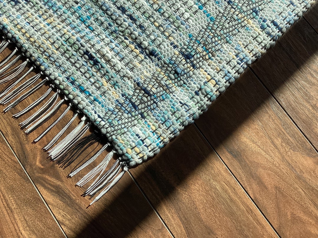 On Rug Rag Hand Woven Rag Rug - Etsy