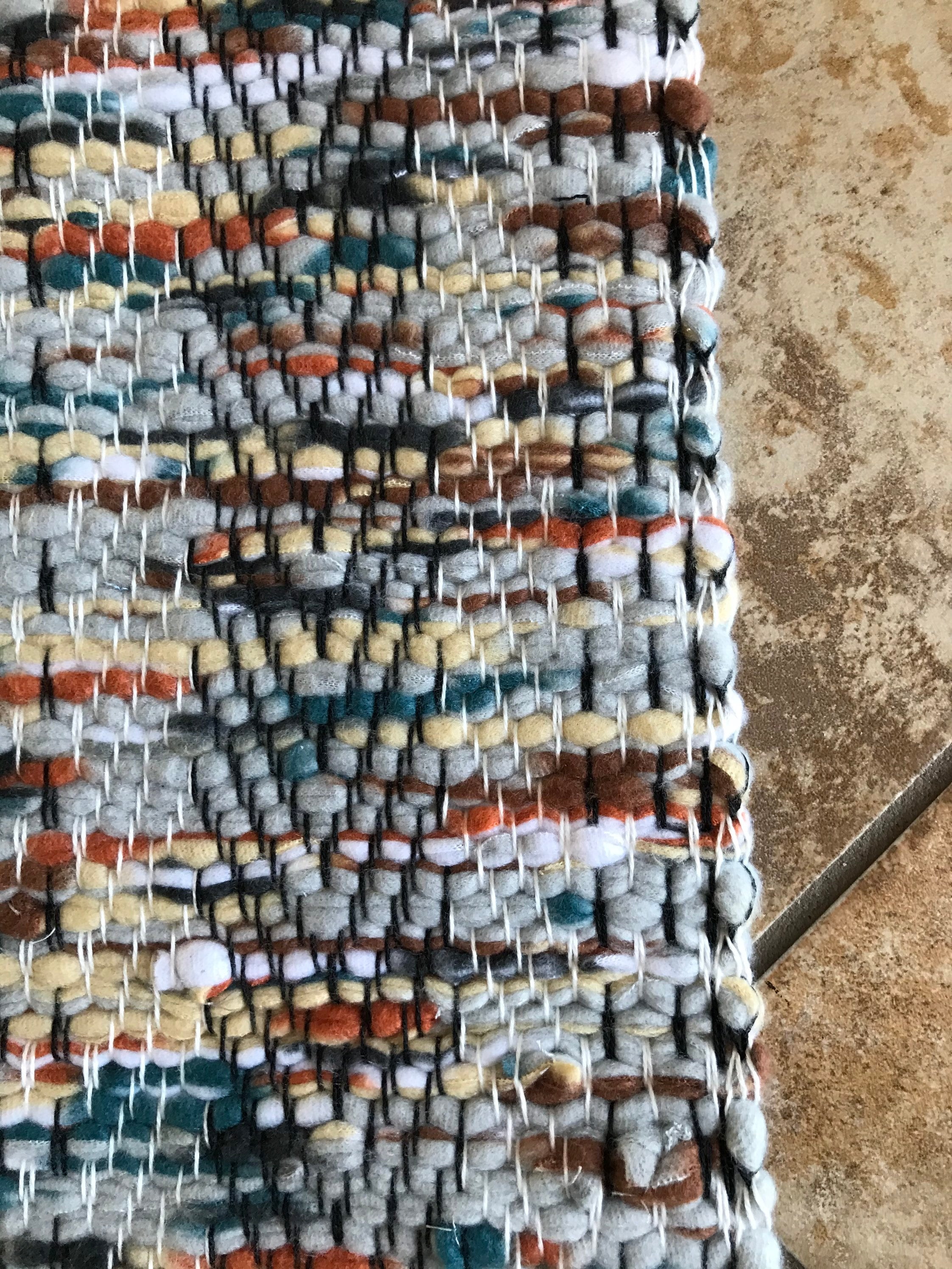 Woven Rag Rug Etsy