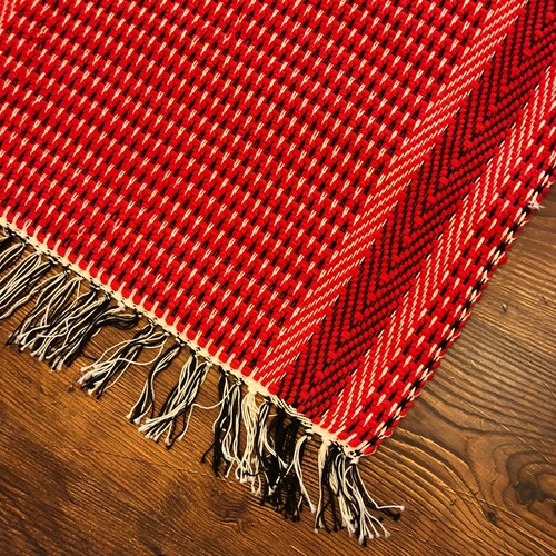 Hand Woven Rag Rug Etsy