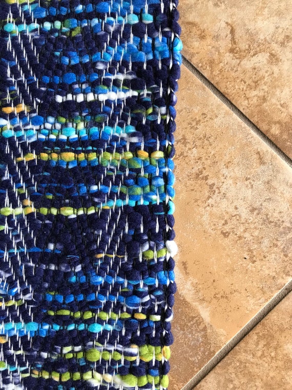 Woven Rag Rug Etsy