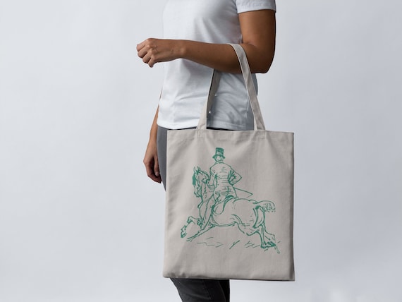 Reusable Carrier a bag for life I GO HORSE RIDING Tote bag