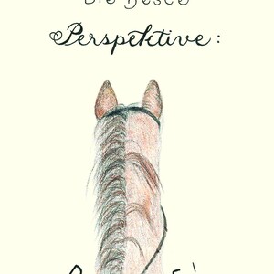 Carte dessinée à la main – « La meilleure perspective : celle-ci ! »