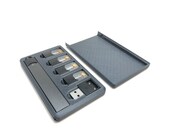 Large Carbon Fiber Juul Case 3D Printed(Holds a Juul, a pod, and a charger)
