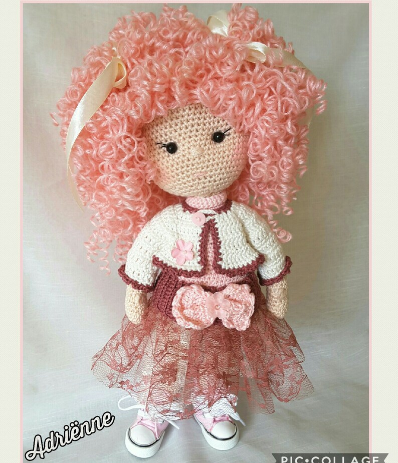 hackelanleitung crochet doll pattern Deutsch Nederlands Amigurumi haakpatroon Shirley English