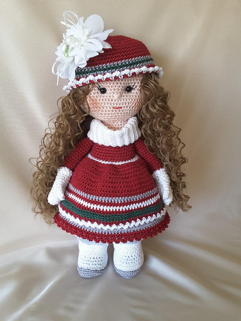 Amigurumi Crochet Pattern Emma, Crochet Doll Pattern, Hackelanleitung