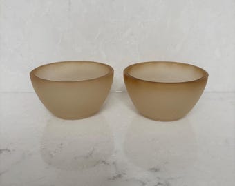 Caramel Glass Shade for Chandelier or Sconce, Small 1.5”  Fitter, Matte Glass Replacement Shade for Light Fixture