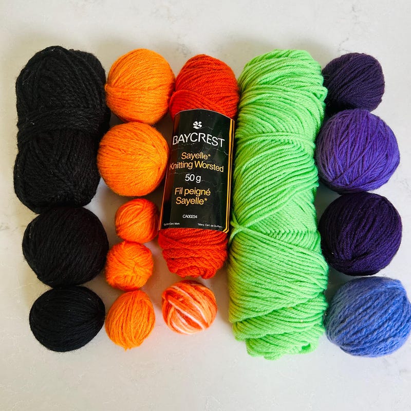Halloween Yarn - Etsy
