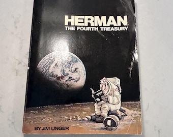 Herman The Fourth Treasury, Vintage Cartoon Book by Jim Unger